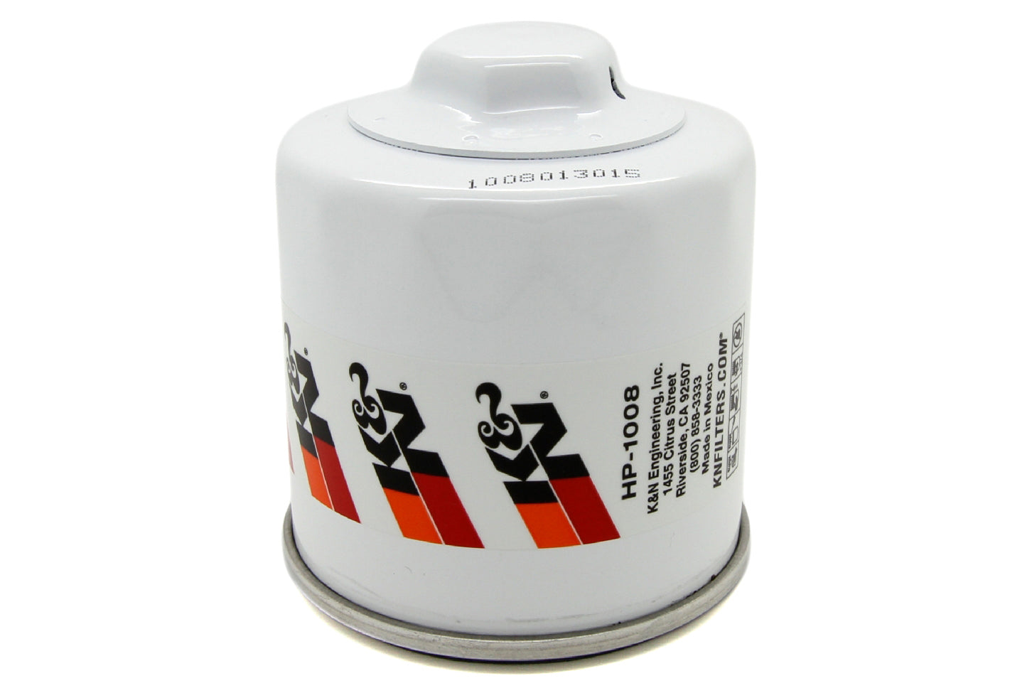 K&N Oil Filter HP-1008 - Subaru/Mitsubishi Models (inc. 2004-2021 Subaru STI / 2003-2006 Mitsubishi Evo 8/9)